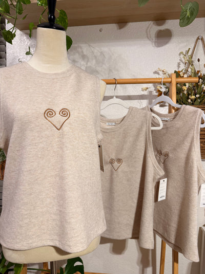 The Cozy Edit Oatmeal Sweater Vest