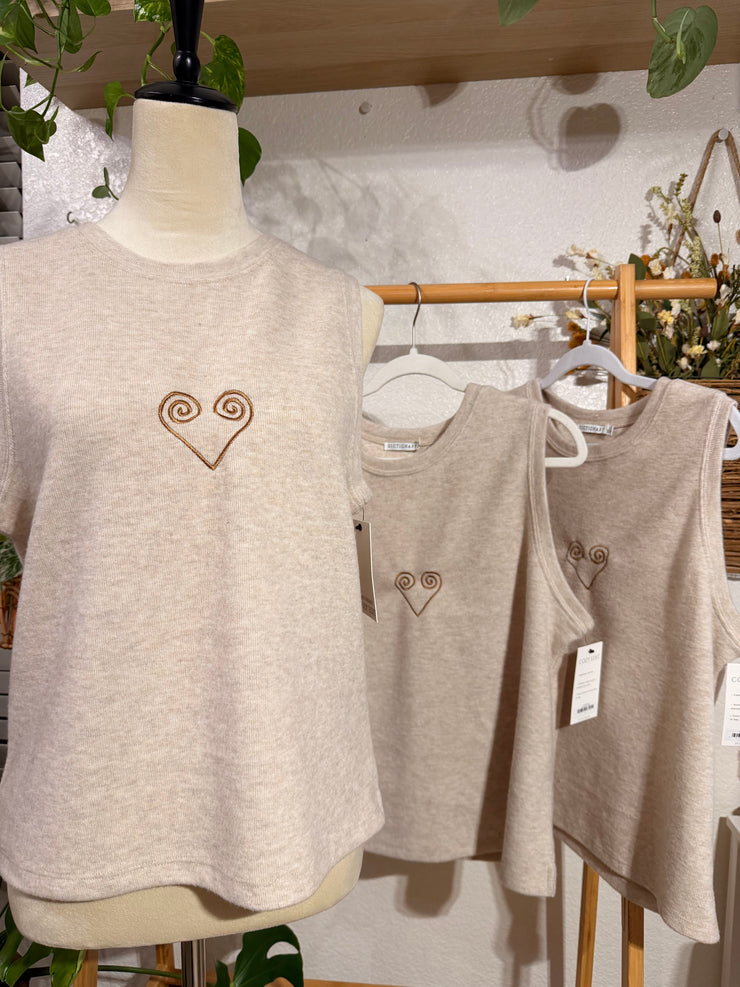 The Cozy Edit Oatmeal Sweater Vest