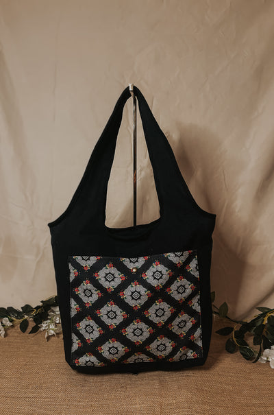 Hmong Elephant Tote Bag