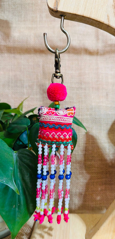 Beaded Hmong Charm 12
