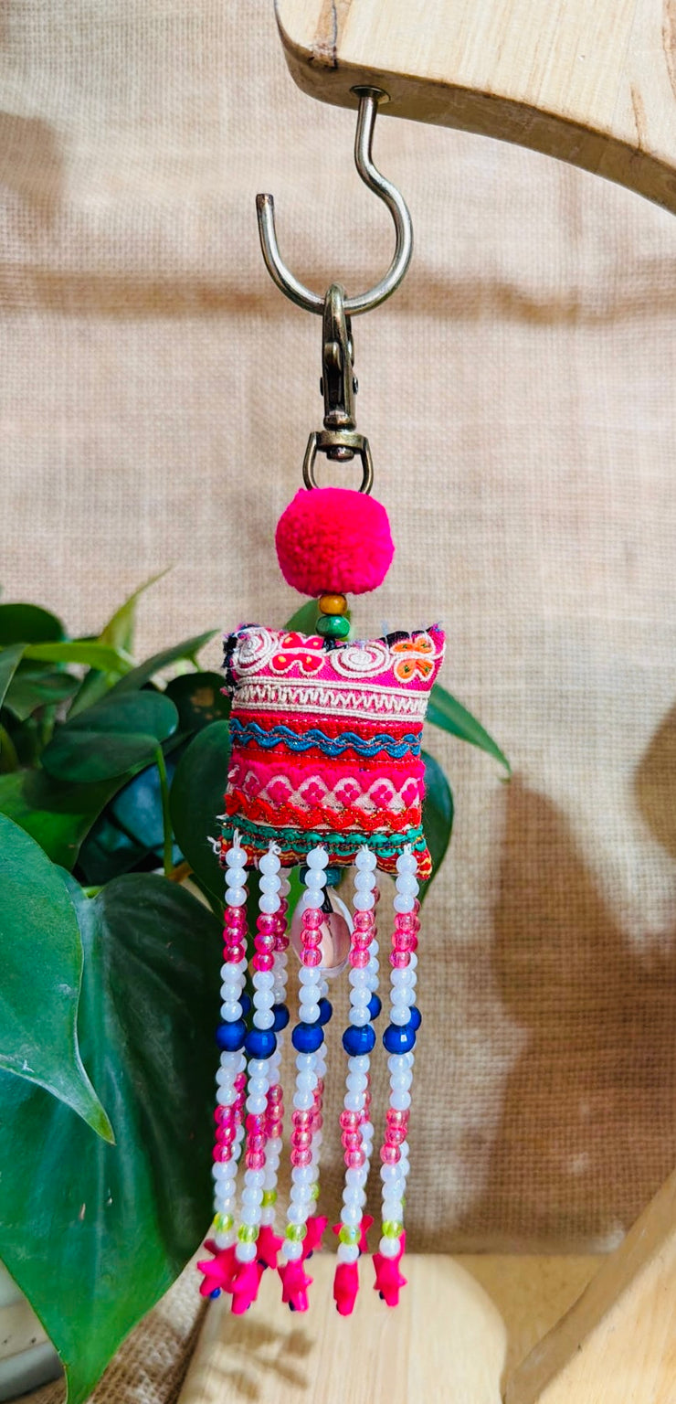Beaded Hmong Charm 12
