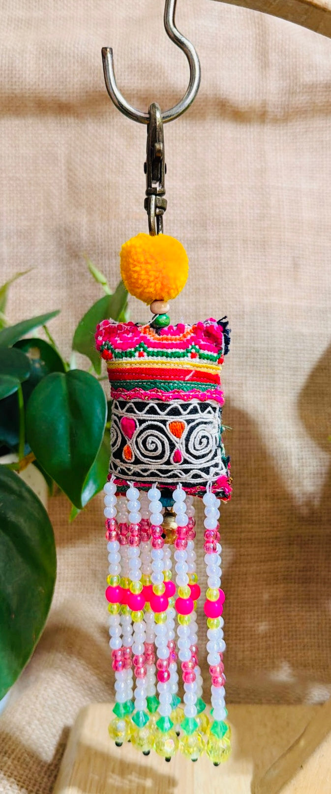 Beaded Hmong Charm 10