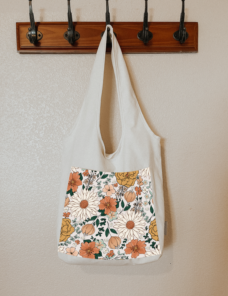 Boho Tea Garden Tote Bag