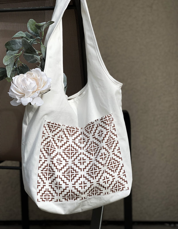 Hmong Weave Tote Bag